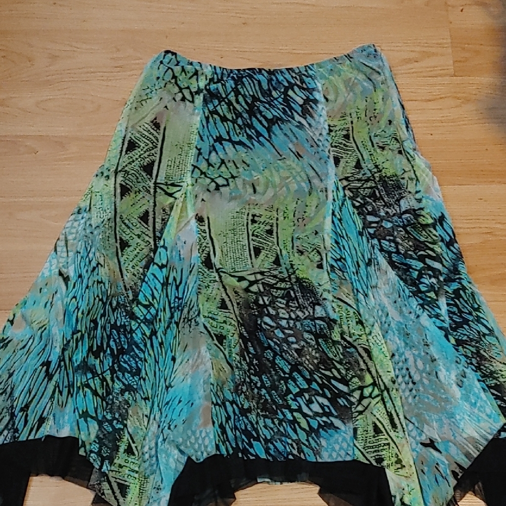 Elegant Multicolor Women's Skirt